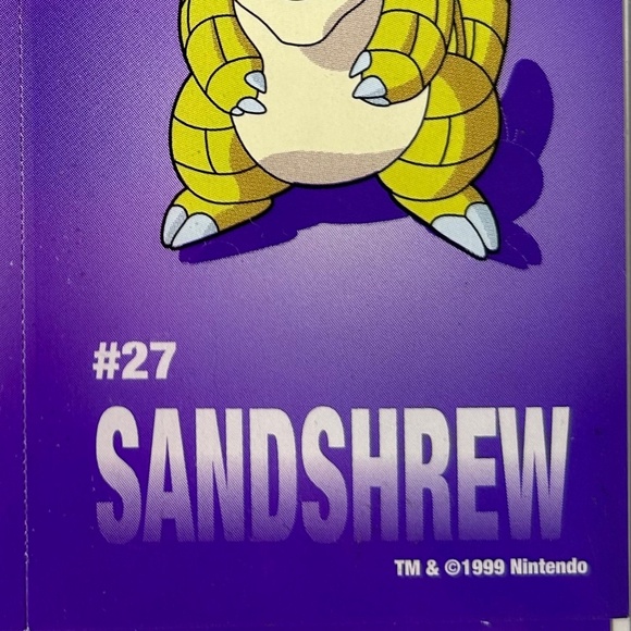 Vintage 90s Sandylion Pokemon Stickers Sealed Package (22M) - Picture 5 of 5